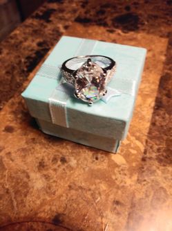 I have a Beautiful 3 kt. Cubic Zirconia wedding ring