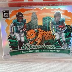 Rare Downtown Travis Hunter Card – Optic - Jacksonville Jaguars