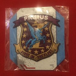 Battlestar Galactica Primus Squadron Cloth Patch  "First in the Fleet"
