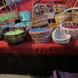Large Quantity Of Baskets $20