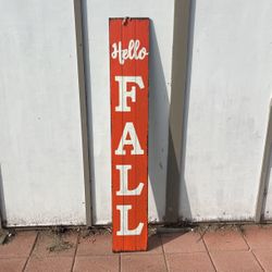 Wood Sign