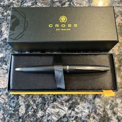 Cross Black Ballpoint Pen 