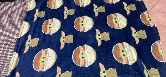 3ft By 4ft Baby Yoda Star Wars Blanket