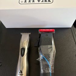 Andis 32810 Slimline Pro Cord/Cordless Beard Trimmer, Wahl Professional 5 Star Vapor Clipper Corded and Cordless 