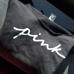 PINK Off Shoulder Small Sweater 