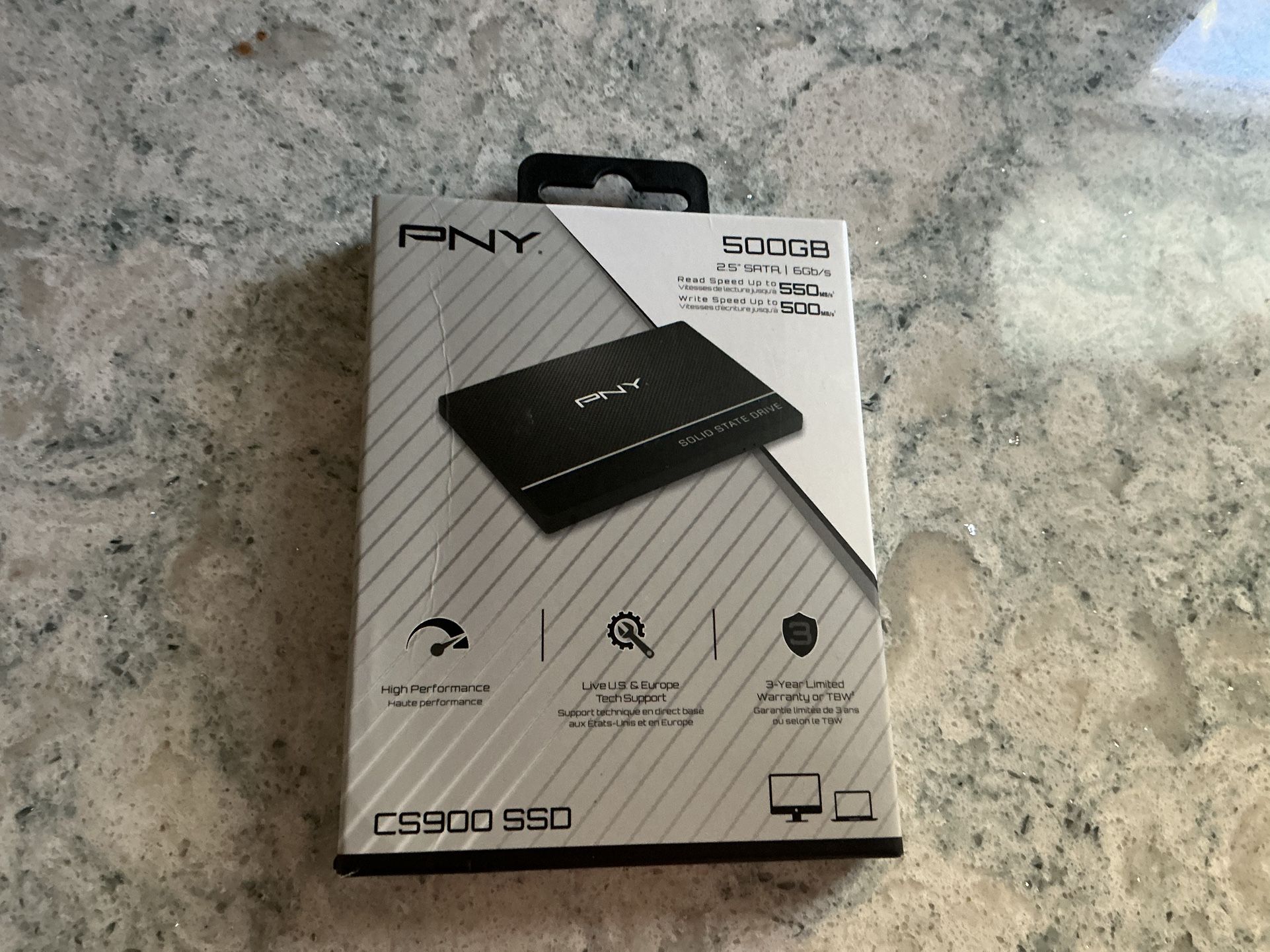 PNY CS900 500GB internal SSD