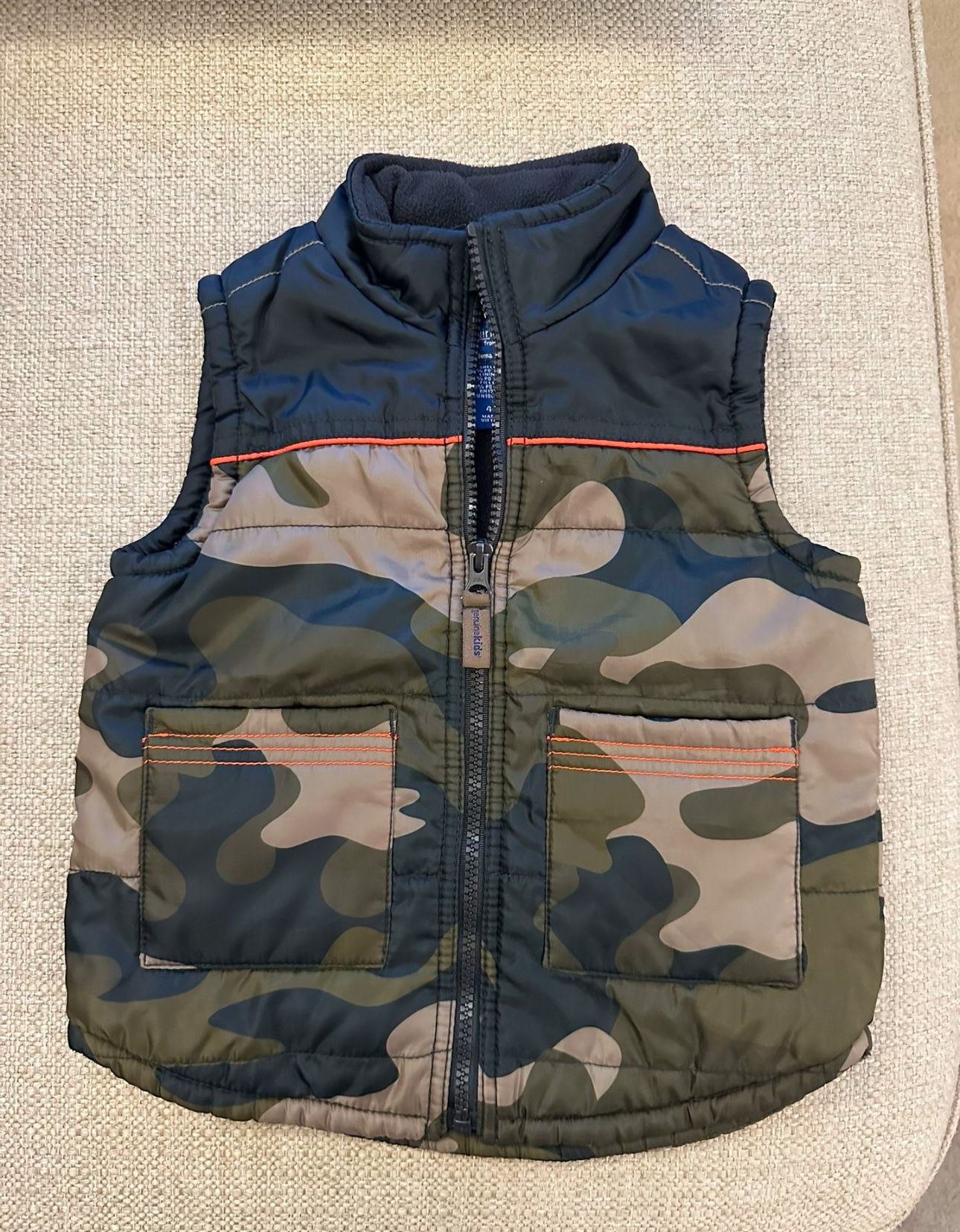 Boys Puffer Vest - 4T