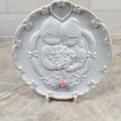 Precious Moments Anniversary Plate