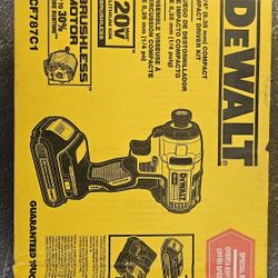 DeWalt 20V Impact Driver With Battery NEW