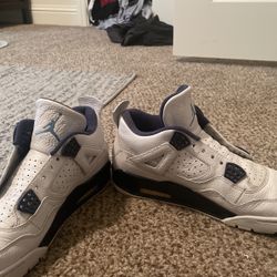 Retro 4 Columbia blue Size 13