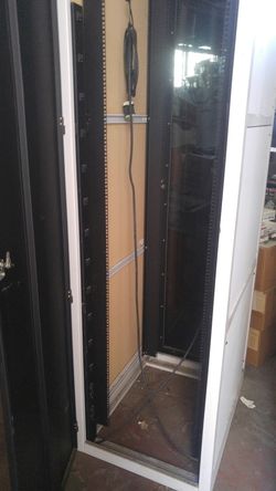 Computer rack. Server 42u more available