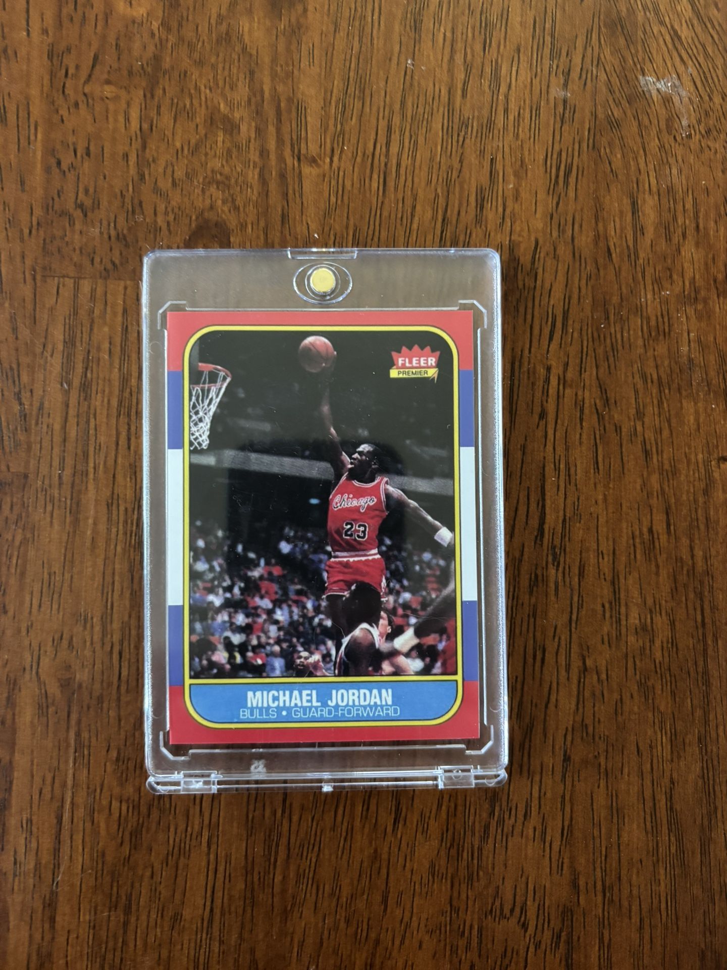 Michael Jordan Chicago Bulls basketball card