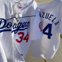 Fernando Valenzuela Collectors Jersey $150 Each