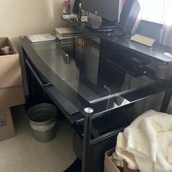 Black Officer Desk 