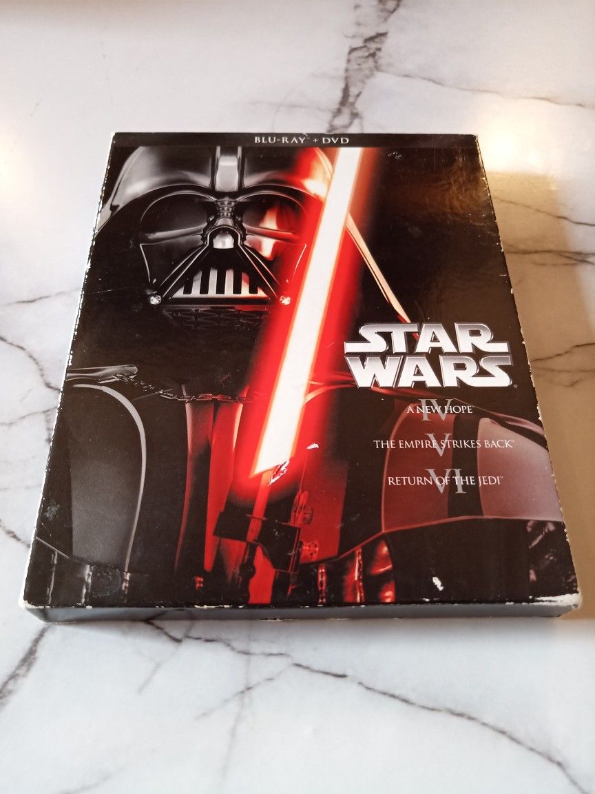 Star Wars Episode 4,5 And 6 On Blu Ray