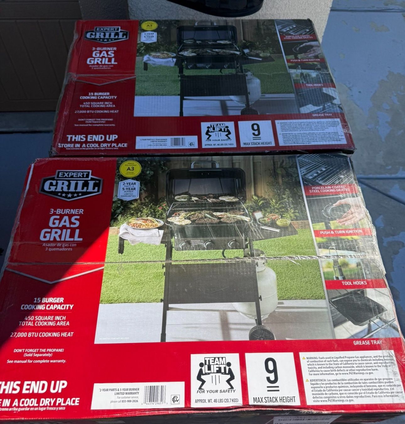 Expert grill 3 Burner Gas Grill