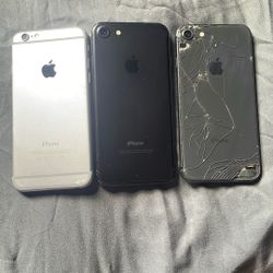 iPhone 6, 7 & 8  Refurbisher Bundle | Powers On | Cracked Screens | For Repair/Parts