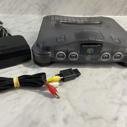Nintendo 64 Smoke Grey Tested (American Console)  