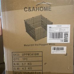 Metal Pet Playpen 