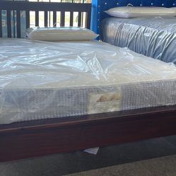 Twin And Full Platform Wooden Bed On Sale Starting $199!!!