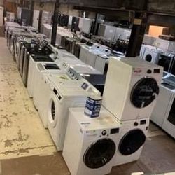 WASHERS, DRYERS, REFRIGERATORS, DISHWASHERS, STOVES