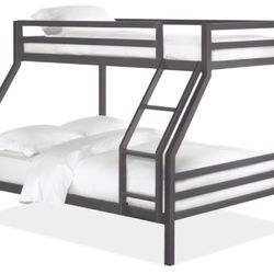 Room & Board Fort Twin-Over-Full Bunk Bed – Black Steel