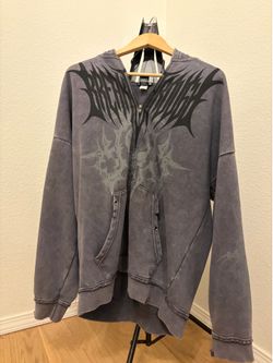 Vintage zipup hoodie