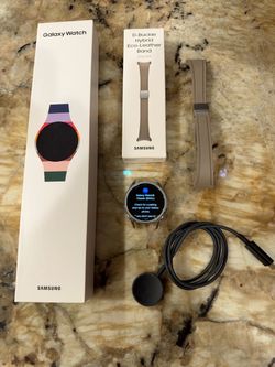 Samsung Galaxy Watch6 Classic 43mm – Silver – Excellent Condition