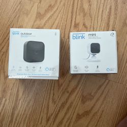 Blink Outdoor And Mini Cameras New In Box 