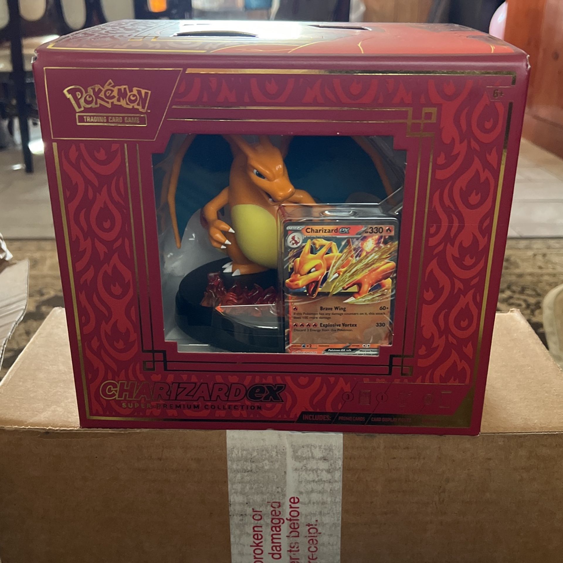 Pokemon TCG Charizard ex Super Premium Collection Box Sealed NEW Pokemon TCG Charizard ex Super Premium Collection Box Sealed NEW