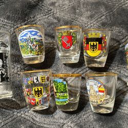 Antique German Shot Glasses