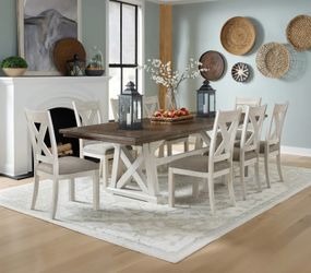 Newport 9-piece Dining Table Set