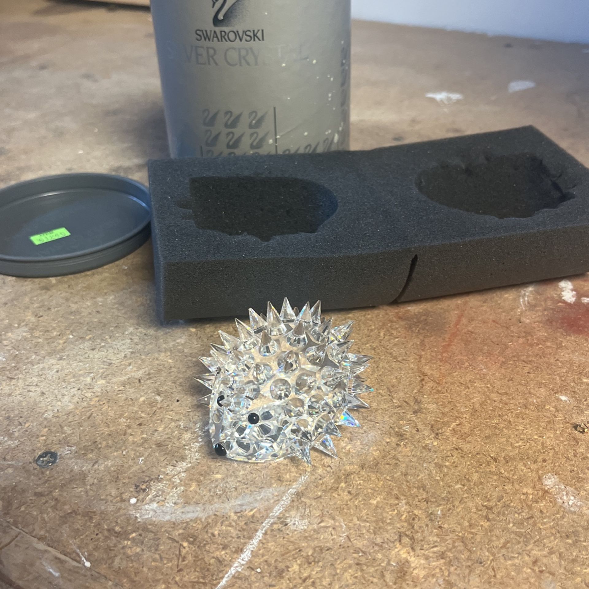 Swarovski Crystal Hedgehog