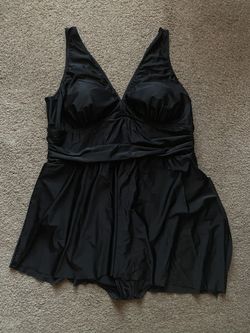 Black Plus Size Bathing Suit Size 3XL