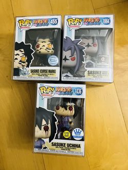 Sasuke Funko Pop Combo Exclusive Curse Mask 2