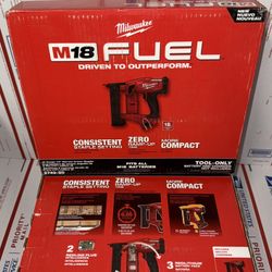 Milwaukee M18 Fuel 18g 1/4” Narrow Crown Stapler. Tool Only. Model #2749-20