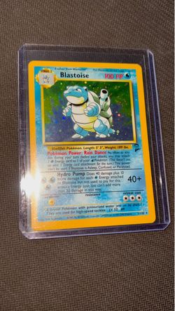 Pokemon Cards Base Set 2 Blastoise