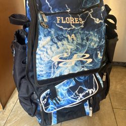 Boombah Baseball Bag With Wheels 