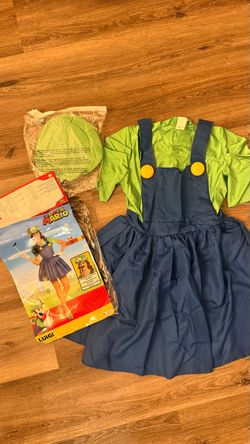 Super Mario Luigi Women's Costume large