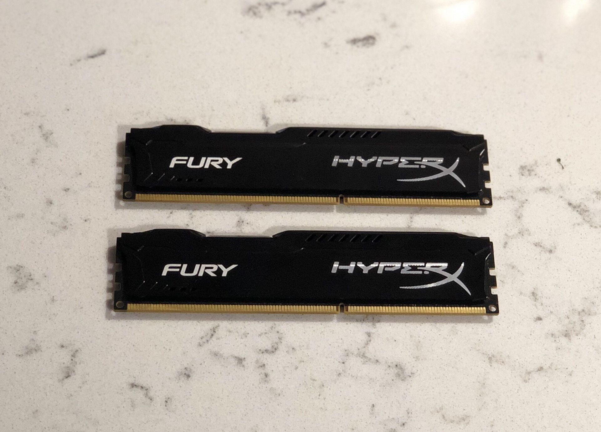 Kingston Hyper x fury ddr3 Ram 8GB pack