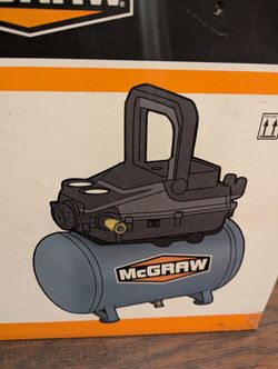 3 Gallon 1/3 HP 110 PSI Oil-Free Air Compressor - NIB