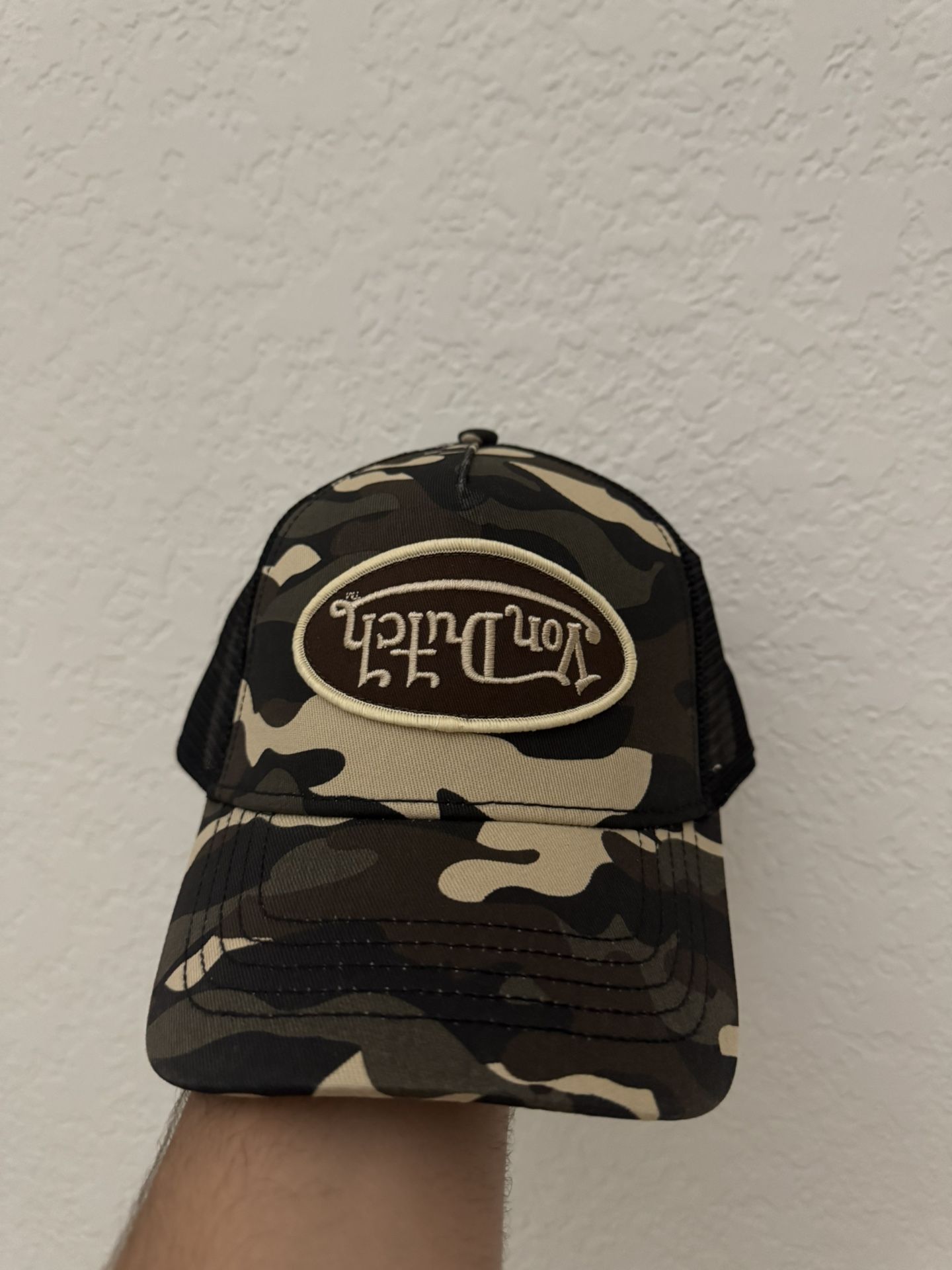 Von Dutch Hat Brown Rambo Camo