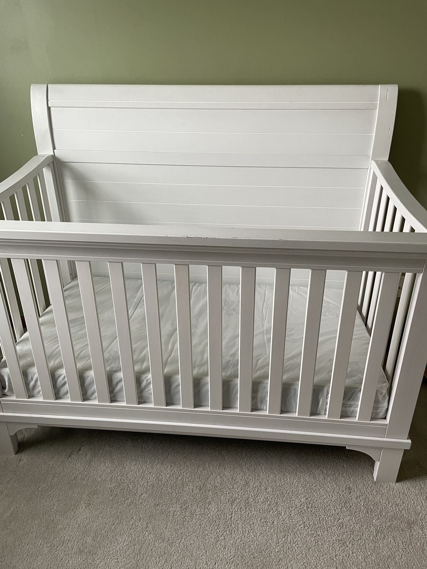 Crib And Mattress
