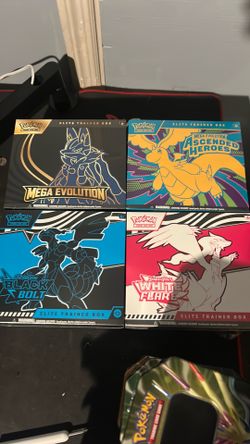 pokémon etbs and singles read description !