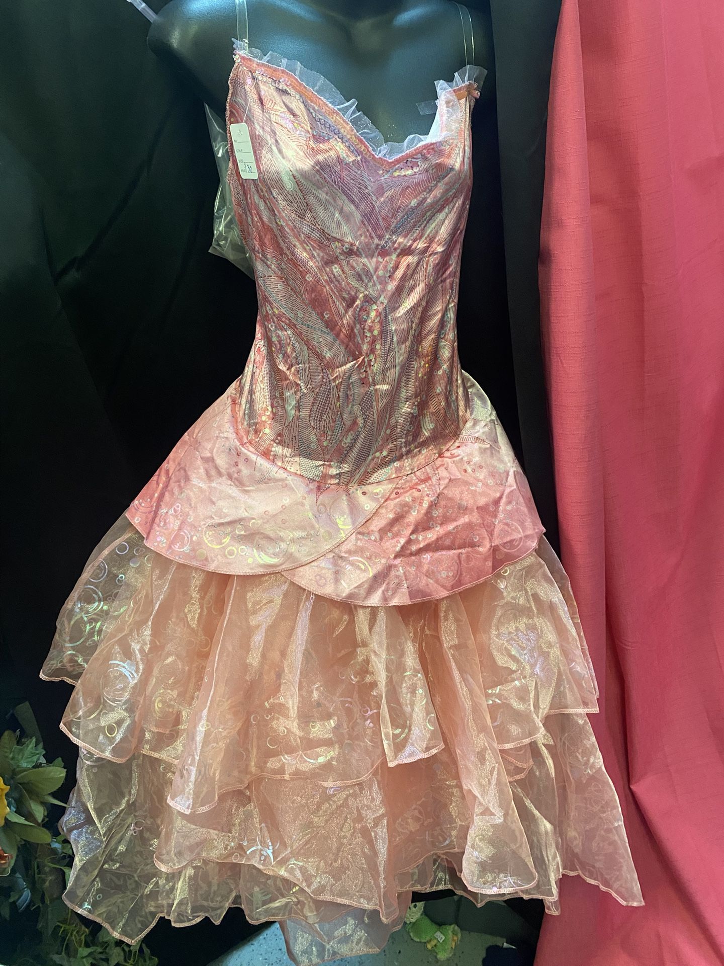 Pink Princess Dress Costume