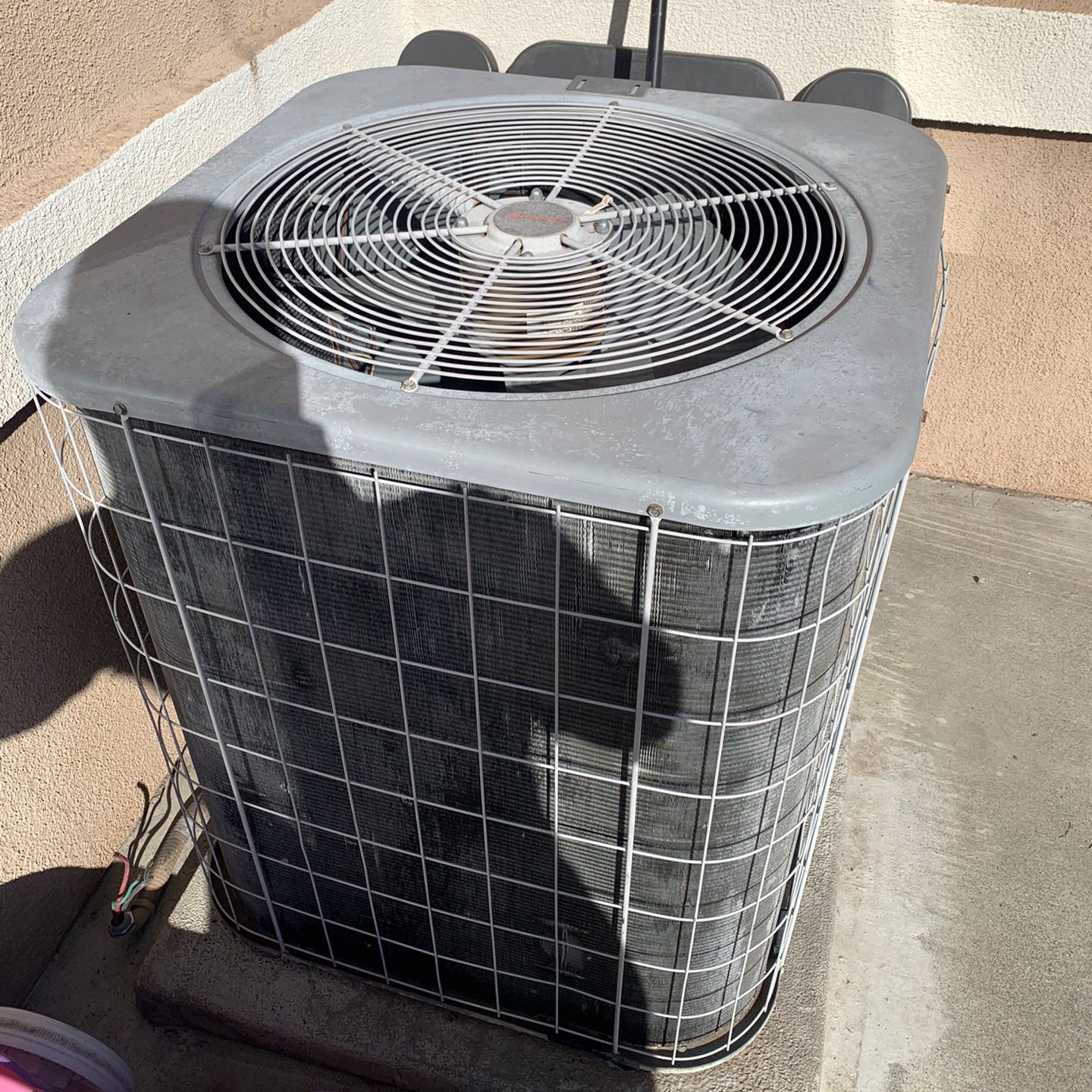 5 Ton Ac Condenser Fully Charged With R-22 In Great Working Condition