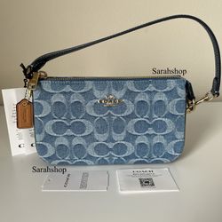 Coach Nolita 19 In Signature Denim 