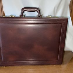 Maxwell Scott Executive Briefcase With Code Vintage Attache