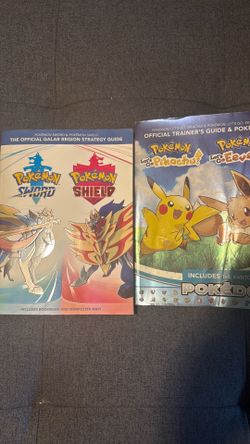 Pokémon sword/shield and Pokémon let’s go guidebook