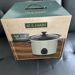 3qt Slow Cooker 41 & Main